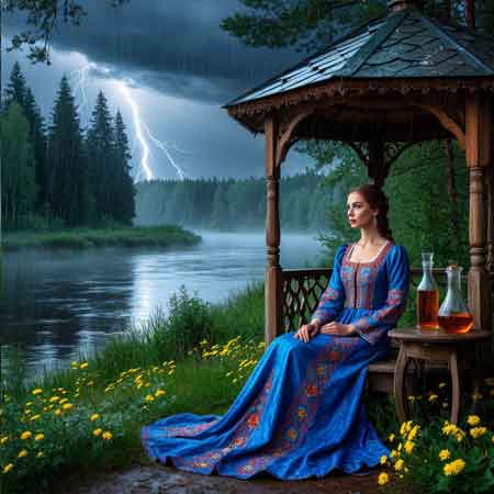 Приготовила настойку чистотела от полипов