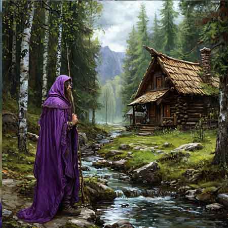 Собирает травы от глистов