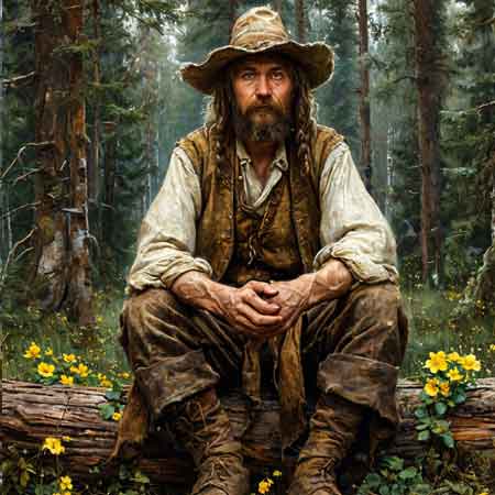 Народный лекарь в лесу