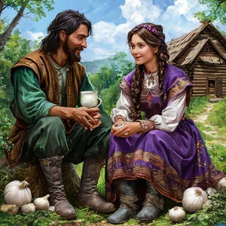 Народ собирает чеснок , будет лечить сахарный диабет