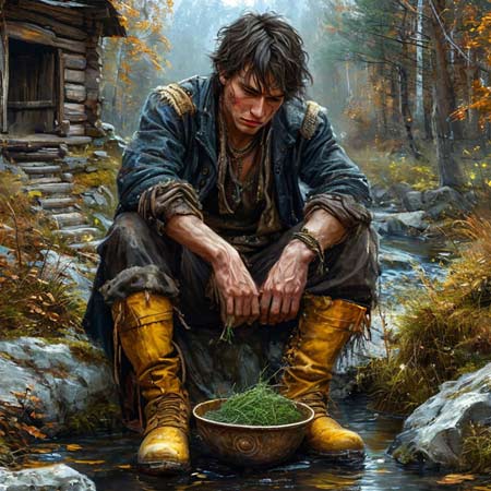 Собирается парить ноги