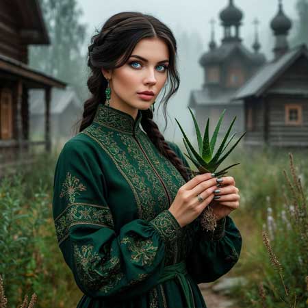 Алоэ - народное средство от трофической язвы