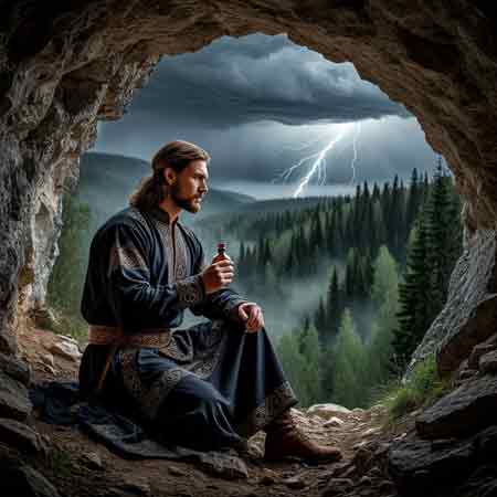 Колдун с сосновой корой